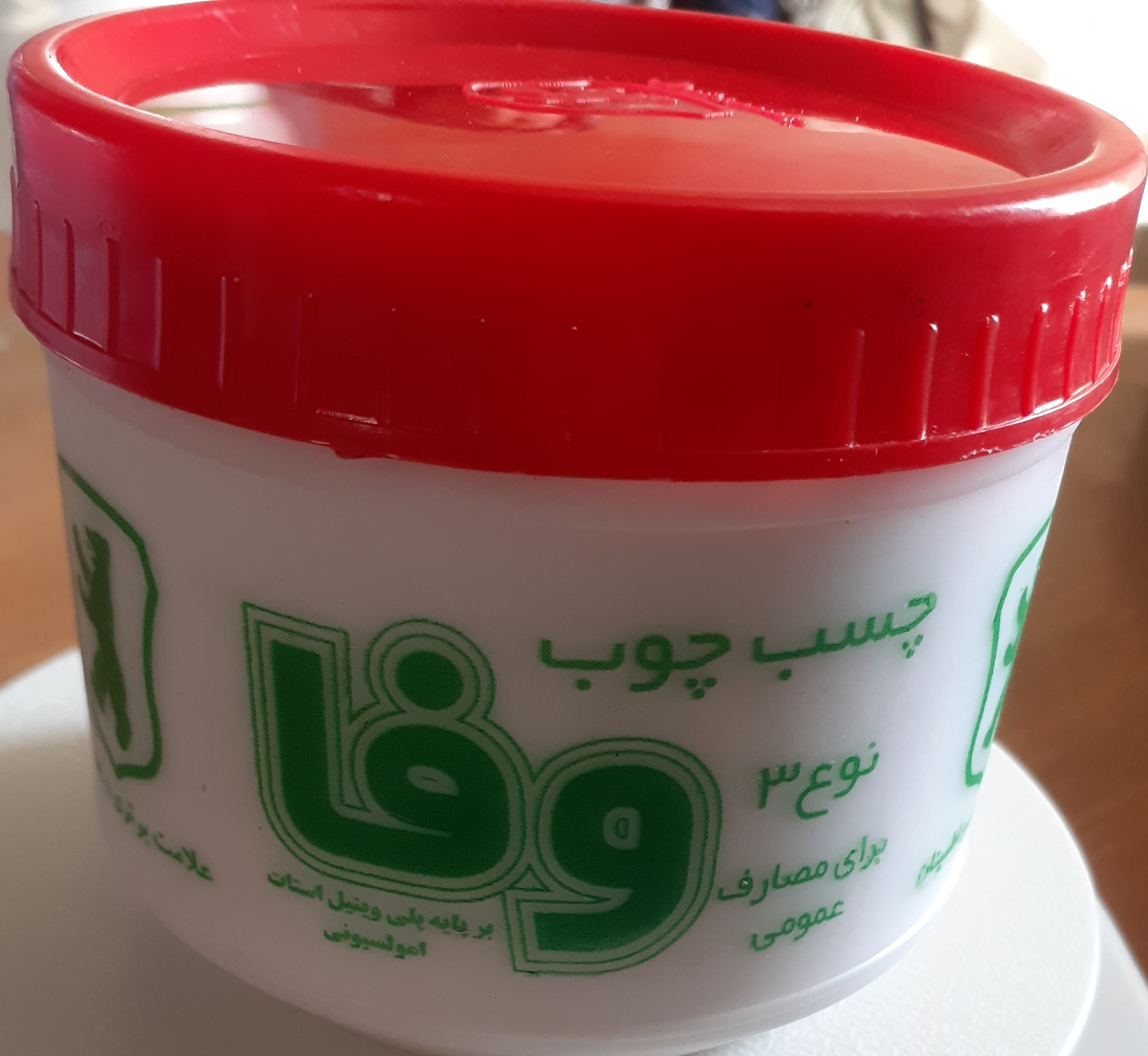 چسب چوب ۵۰۰ گرمی وفا