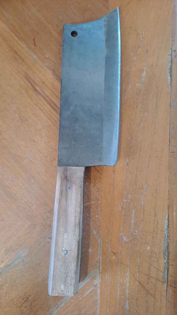 ساطور دسته چوب بزرگ