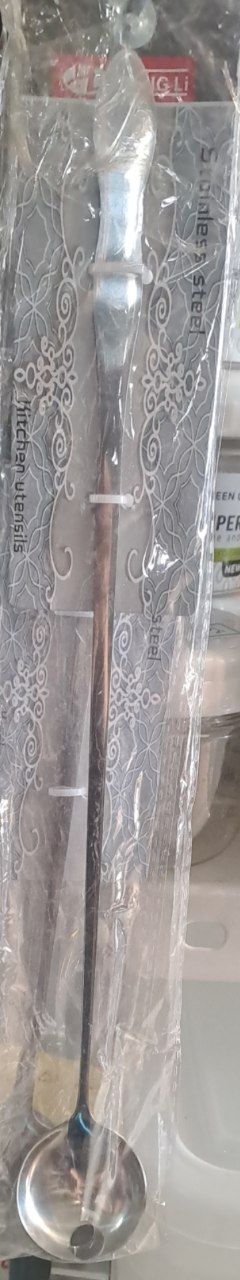 قاشق پارچ دسته بلند استیل