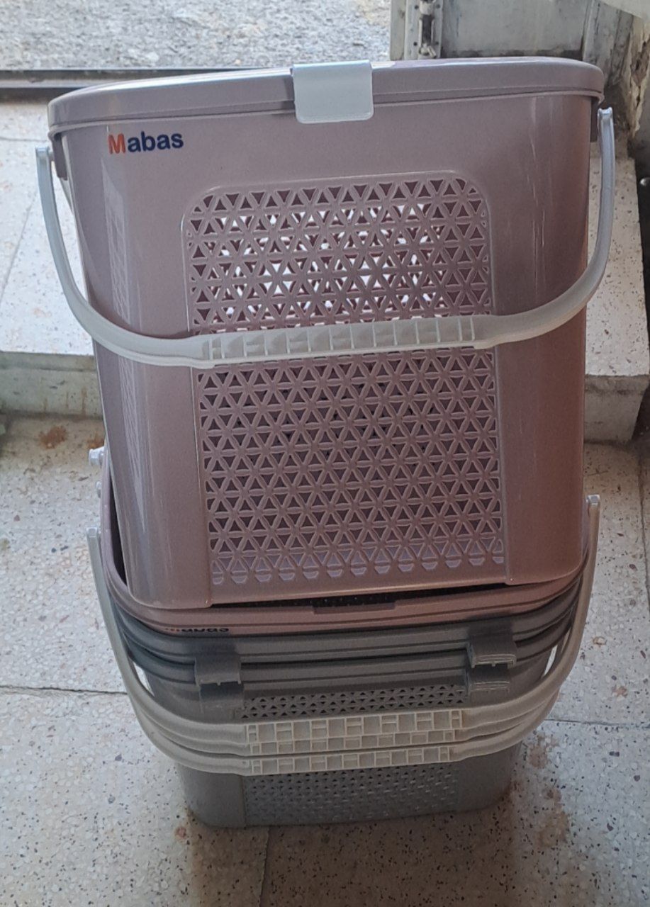 سبد پیک نیک درب دار مبعث ارتفاع ۳۶سانت