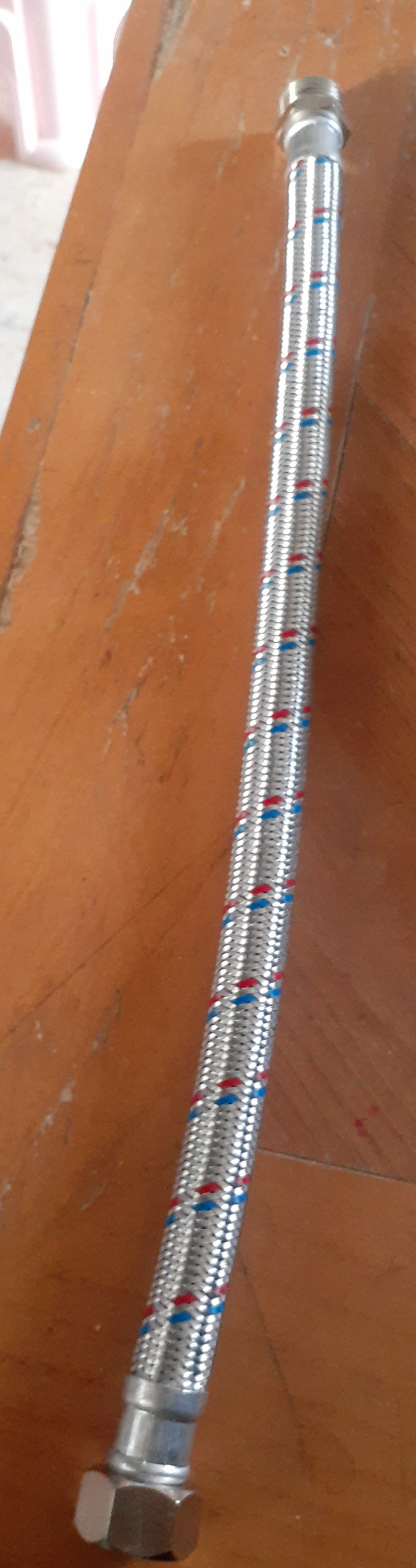 شلنگ آبگرمکن  دو سر مهره 40سانت 1/2