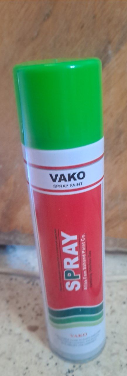 اسپره ی رنگ سبز vako