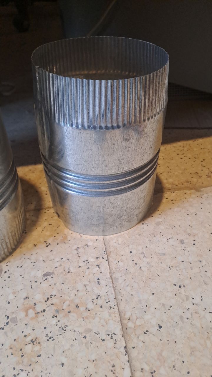 لوله بخاری قطر ۱۵ طول  ۲۰ سانت