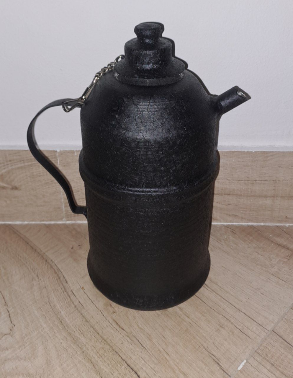 کتری مسافرتی ۲ لیتری مشکی ( شامورتی )