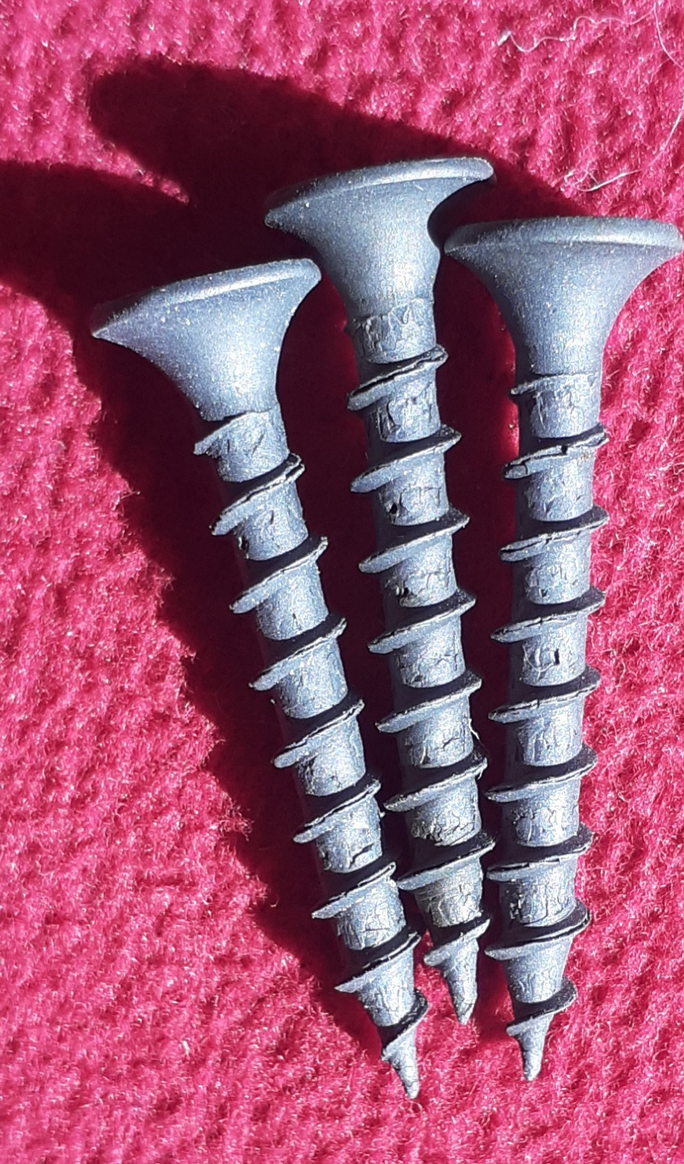 پیچ چوب چهارسو مشکی ۵ سانت