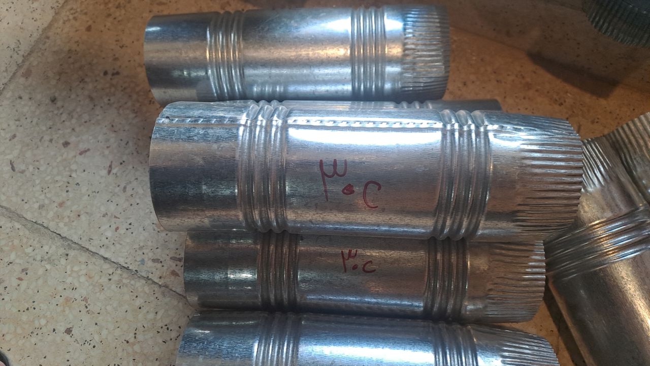 لوله بخاری  قطر 10 طول  ۵۰ سانت