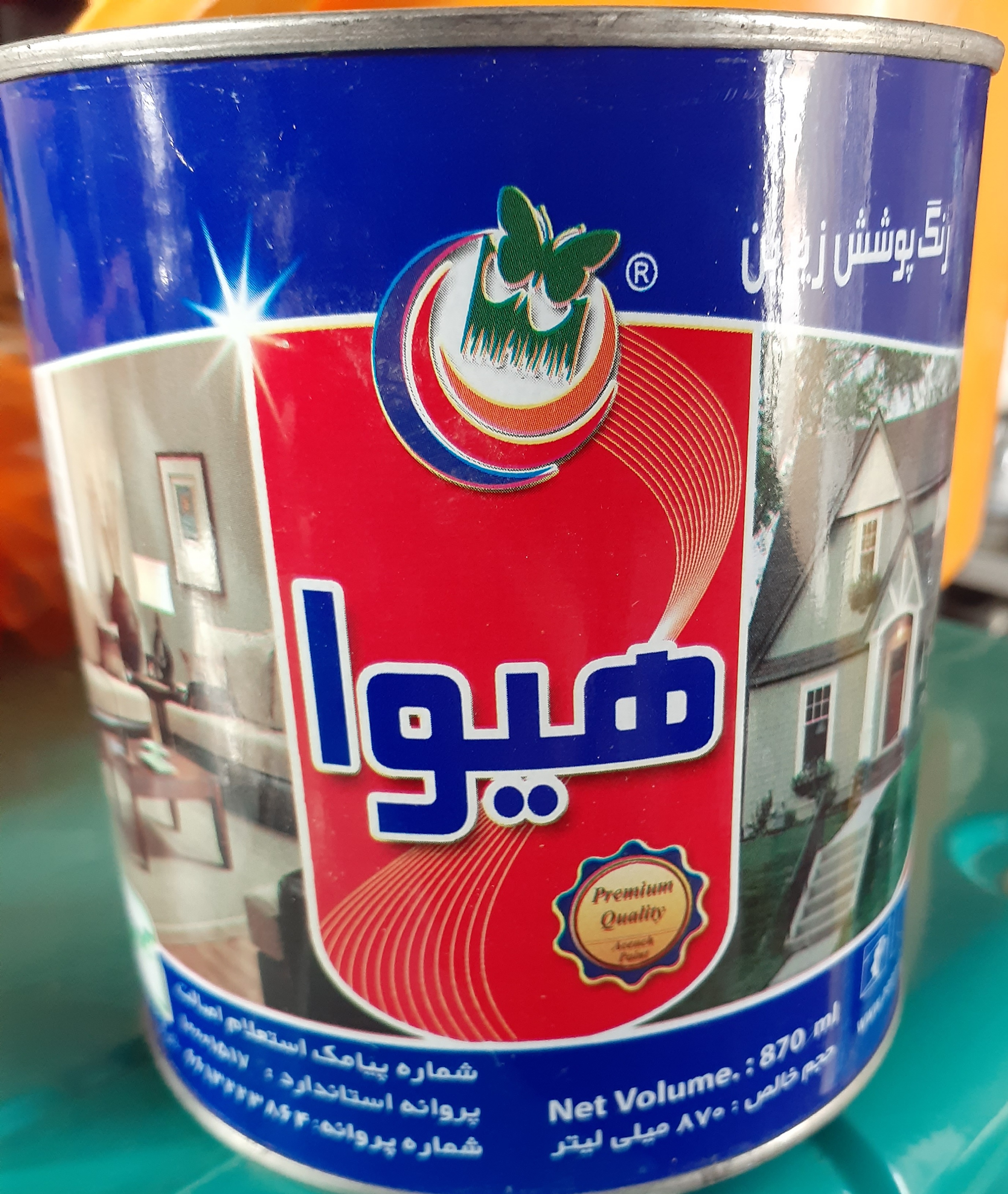 رنگ روغنی هیوا یک کیلویی بیشتر رنگ ها