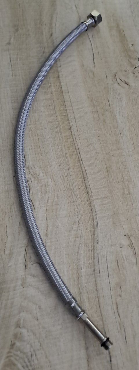 شلنگ پیسوار یکسر مهره ۳٫۸  نهرین طول ۵۰سانت