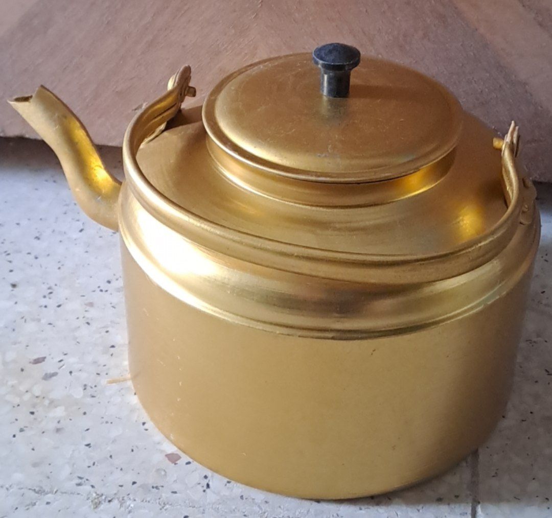 کتری روحی طلایی سایز ۳۳