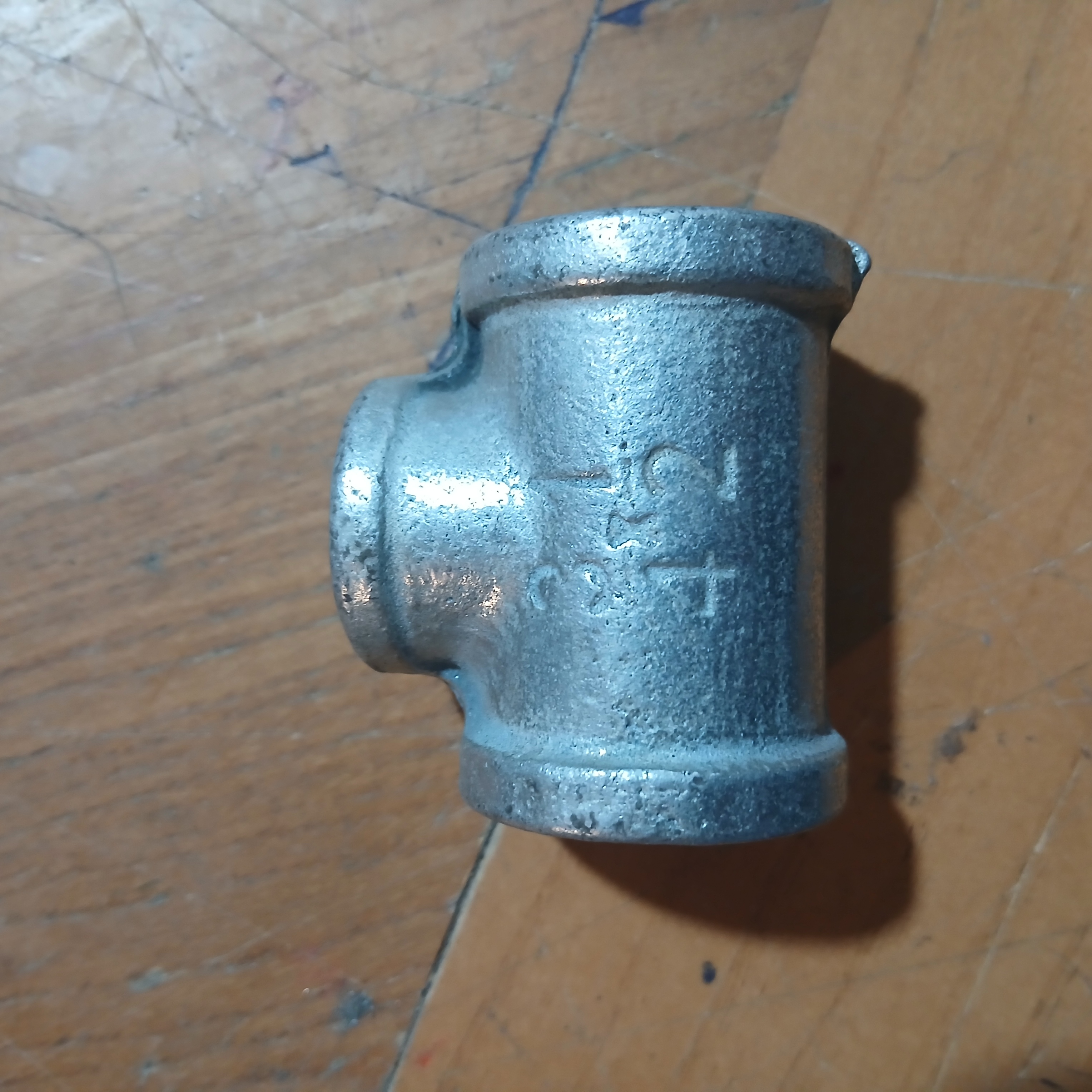 سه راه تبدیل گالوانیزه 1 به 3,4 اینچ