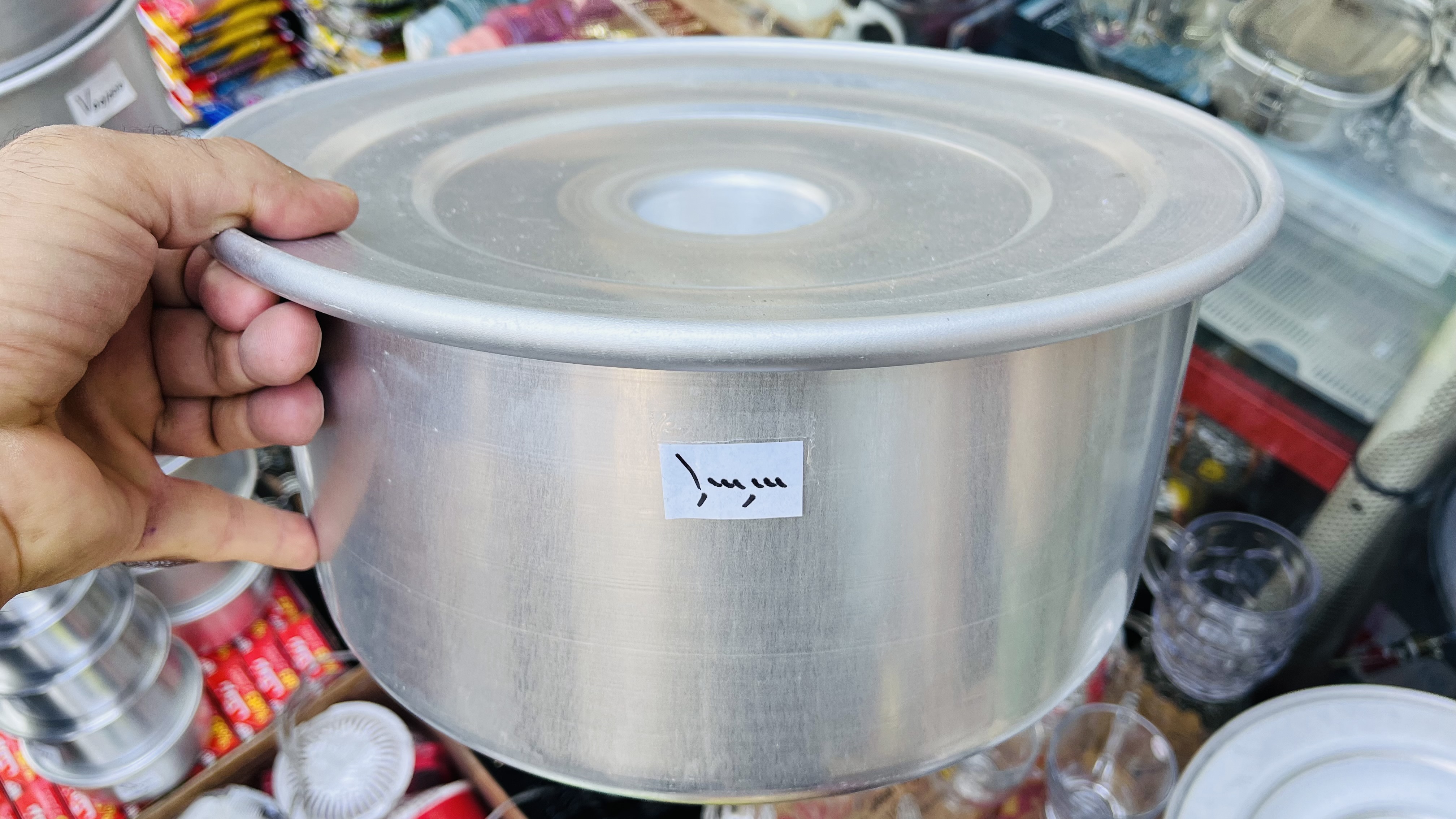 قابلمه روحی درب دار قطر ۲۶ سانت